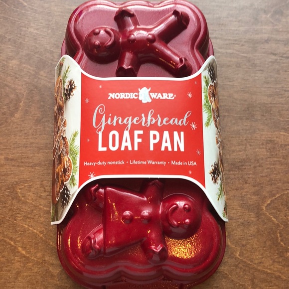 Nordic Ware Other - Nordic Ware Gingerbread Loaf Pan Christmas New! Nordic Ware Other - Nordic Ware Gingerbread Loaf Pan Christmas New!